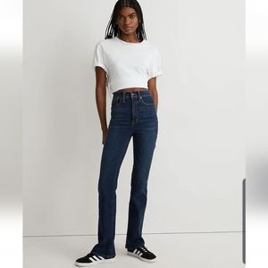 Madewell Skinny Flare Jeans Women's 33(16) Colleton Wash (Dark)
